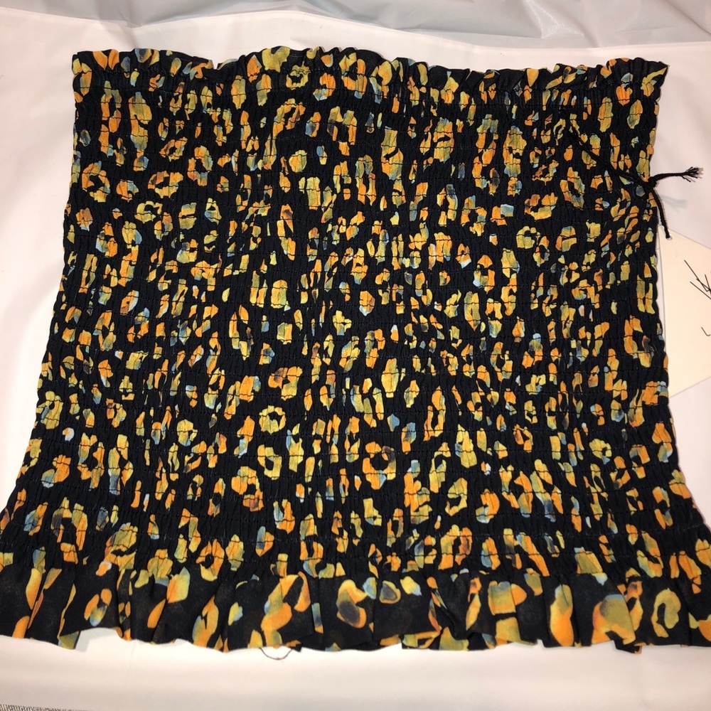 Lost & wander Dance all night bandeau tube top